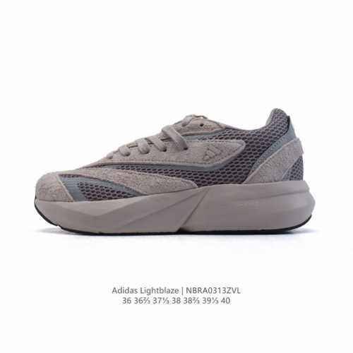 180 阿迪达斯 （Adidas）流光跑鞋Lightblaze超轻防滑跑鞋女新款轻运动鞋 浅灰，Adidas Sportswear 专为 Z 时代流动青年打造的