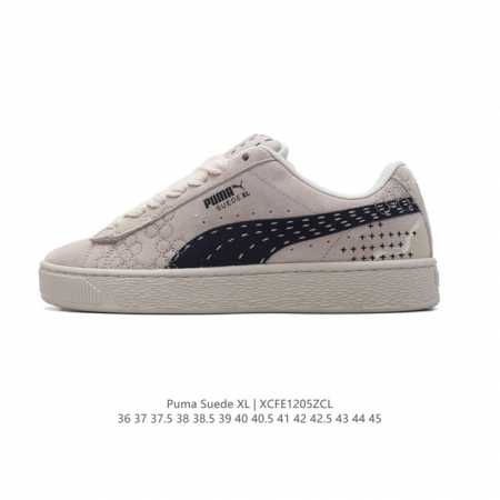 公司级 彪马puma Suede Xl 低帮复古轻便透气防滑减震休闲鞋 厚底增高运动板鞋 类型：男女鞋 尺码: 36-45含半码 货号：395205-02 编码 - 点击图像关闭