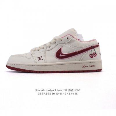 公司级 耐克 乔丹Air Jordan 1 Low Aj1 乔1 乔丹1代Aj1 低帮复古文化休闲运动篮球鞋。从1985 年面世的元年款汲取设计灵感，采用简洁大