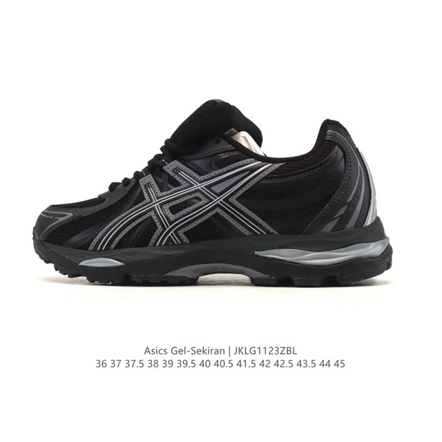 新品公司级 Asics 亚瑟士 Gel Sekiran 防滑耐磨 缓震回弹 舒适轻便 支撑 跑鞋 Asics的亚瑟士运动风尚系列又带来了新的惊喜，Gel Sek