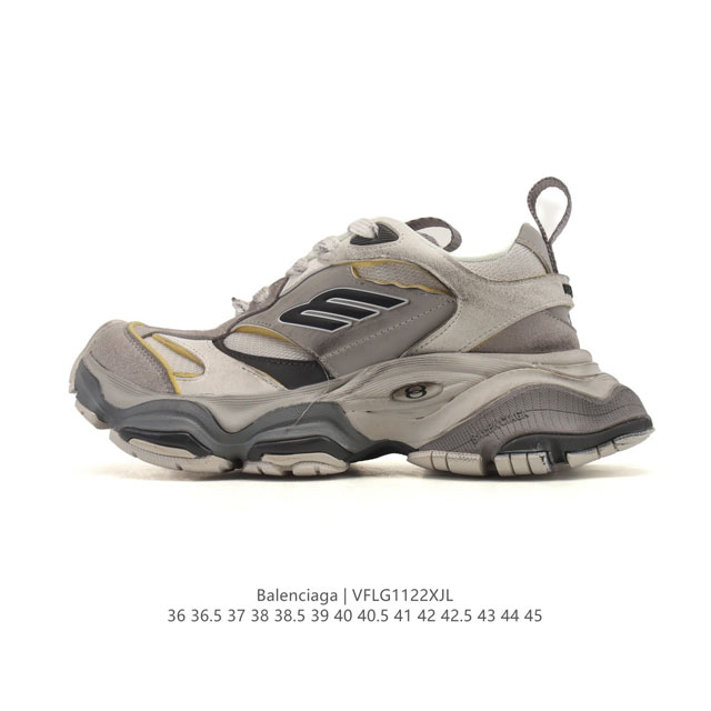 新品公司级 潮奢 巴黎世家 Balenciaga 小红书爆款男女鞋 厚底增高板鞋老爹鞋运动鞋，Balenciaga 最新爆款低帮系带休闲运动板鞋 专柜同步上架香